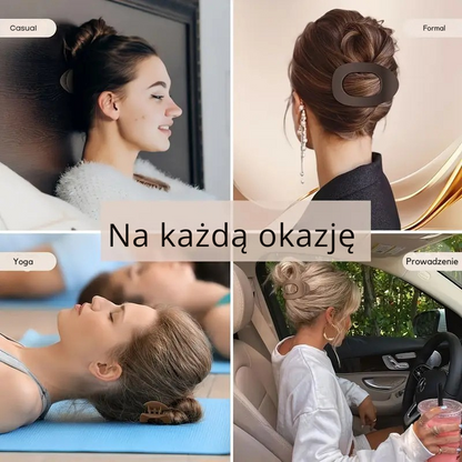 SoftyClip™ - płaska klamra do włosów
