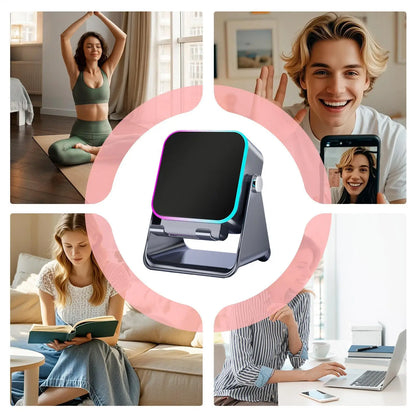 SmartStand™ - Stojak na telefon z głośnikiem i powerbankiem